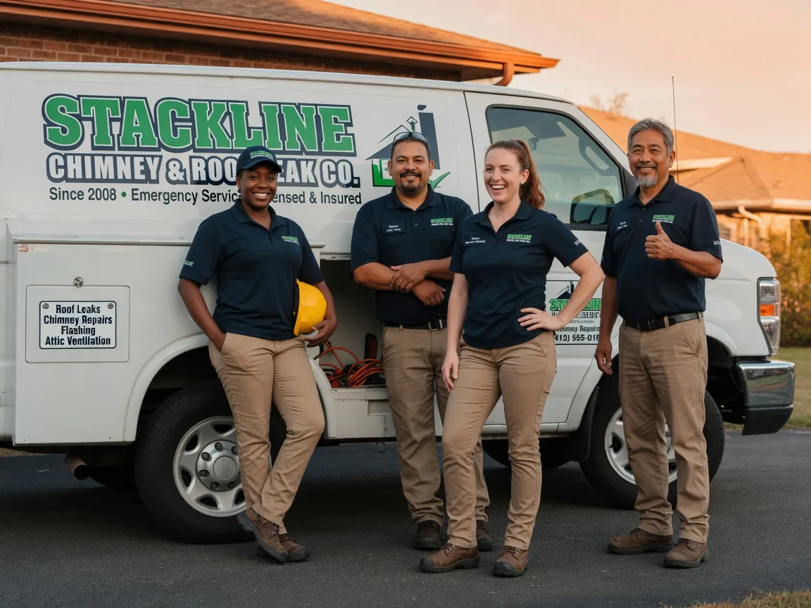Chimney flashing repair company in Waterville, PA